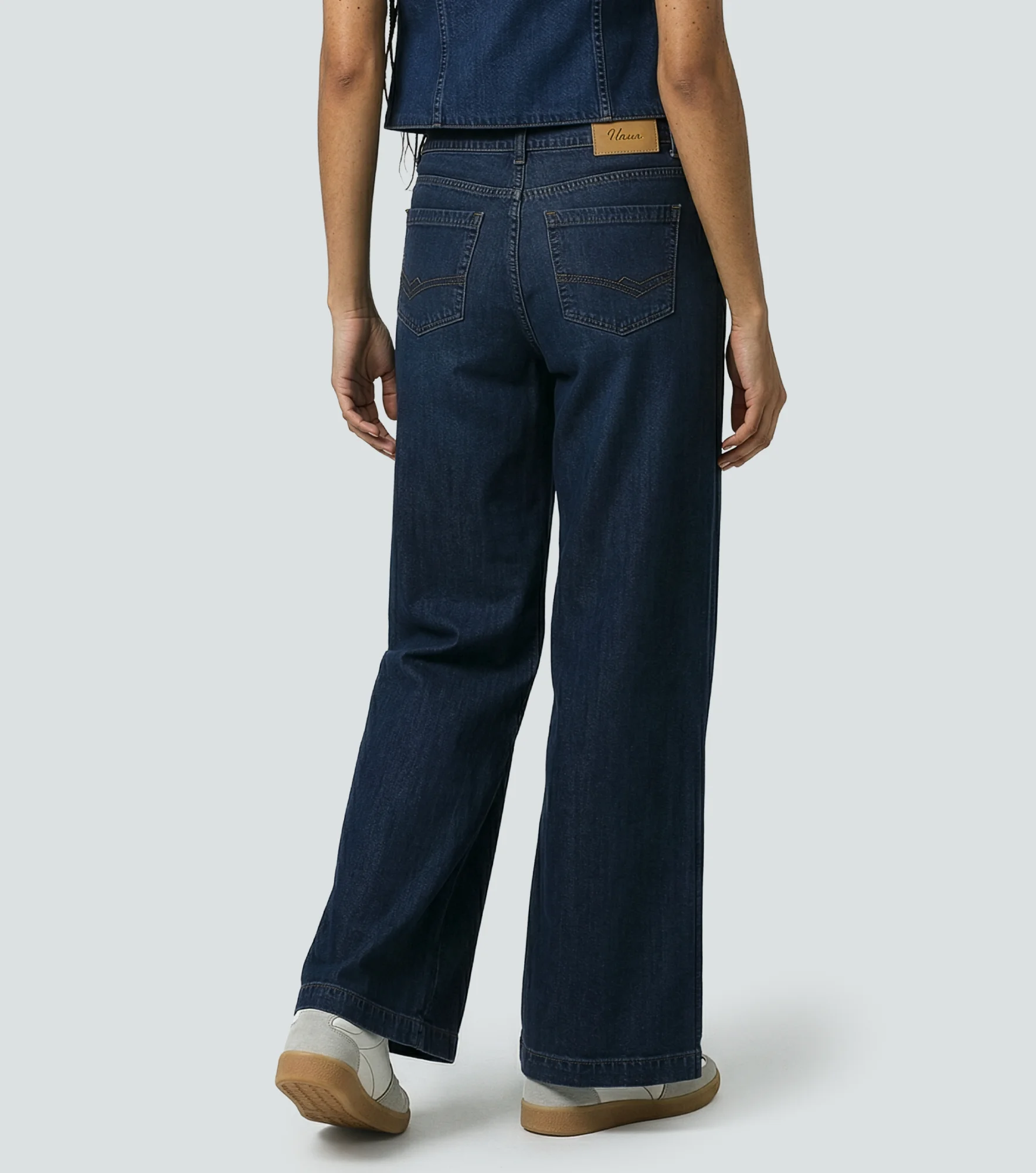 Star Angel Jean Tono Oscuro Bota Amplia Unser 836128 AZ