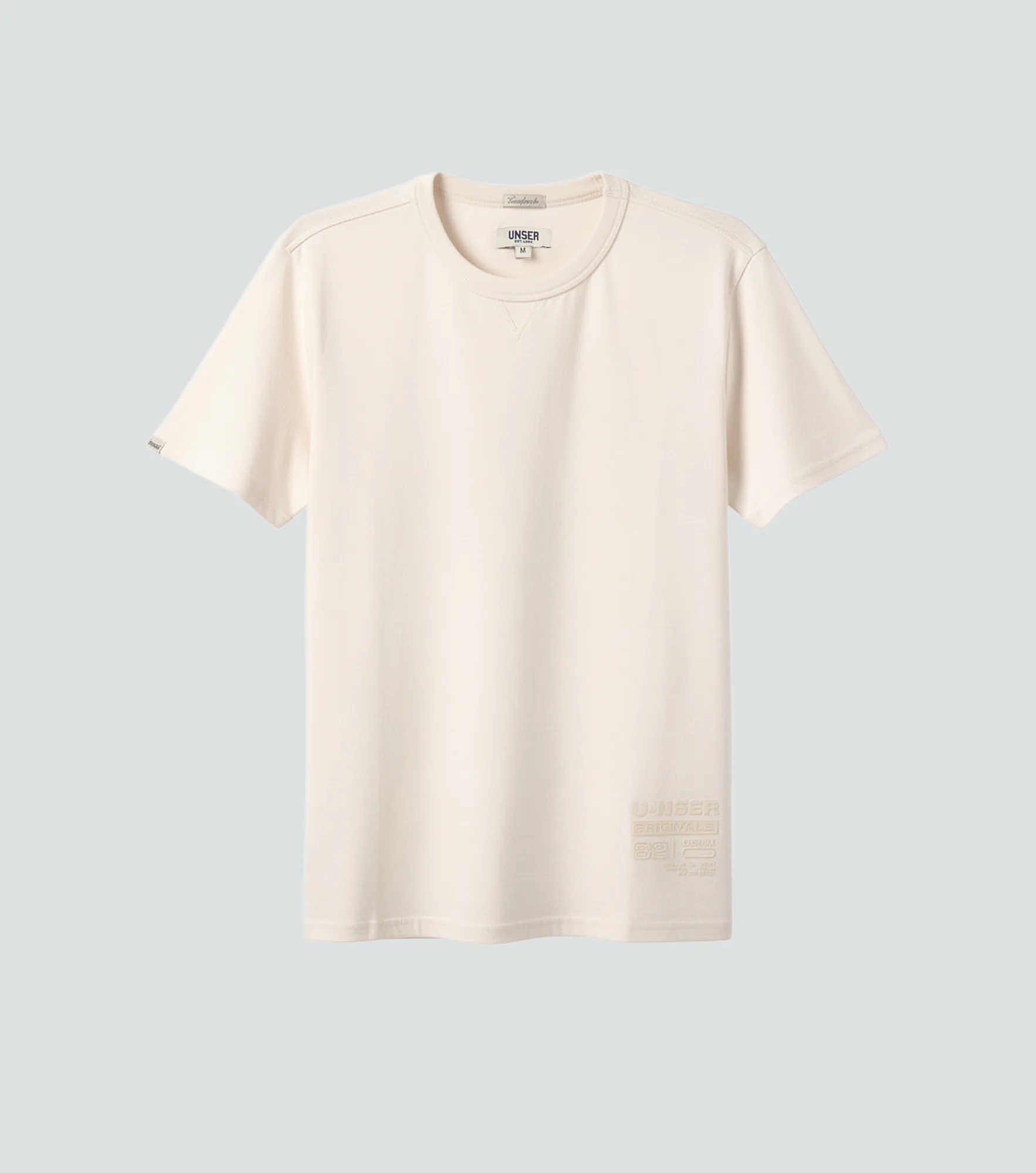 Comfort Jaime Camiseta Unicolor Estampado Con Detalle Unser 836242 AR