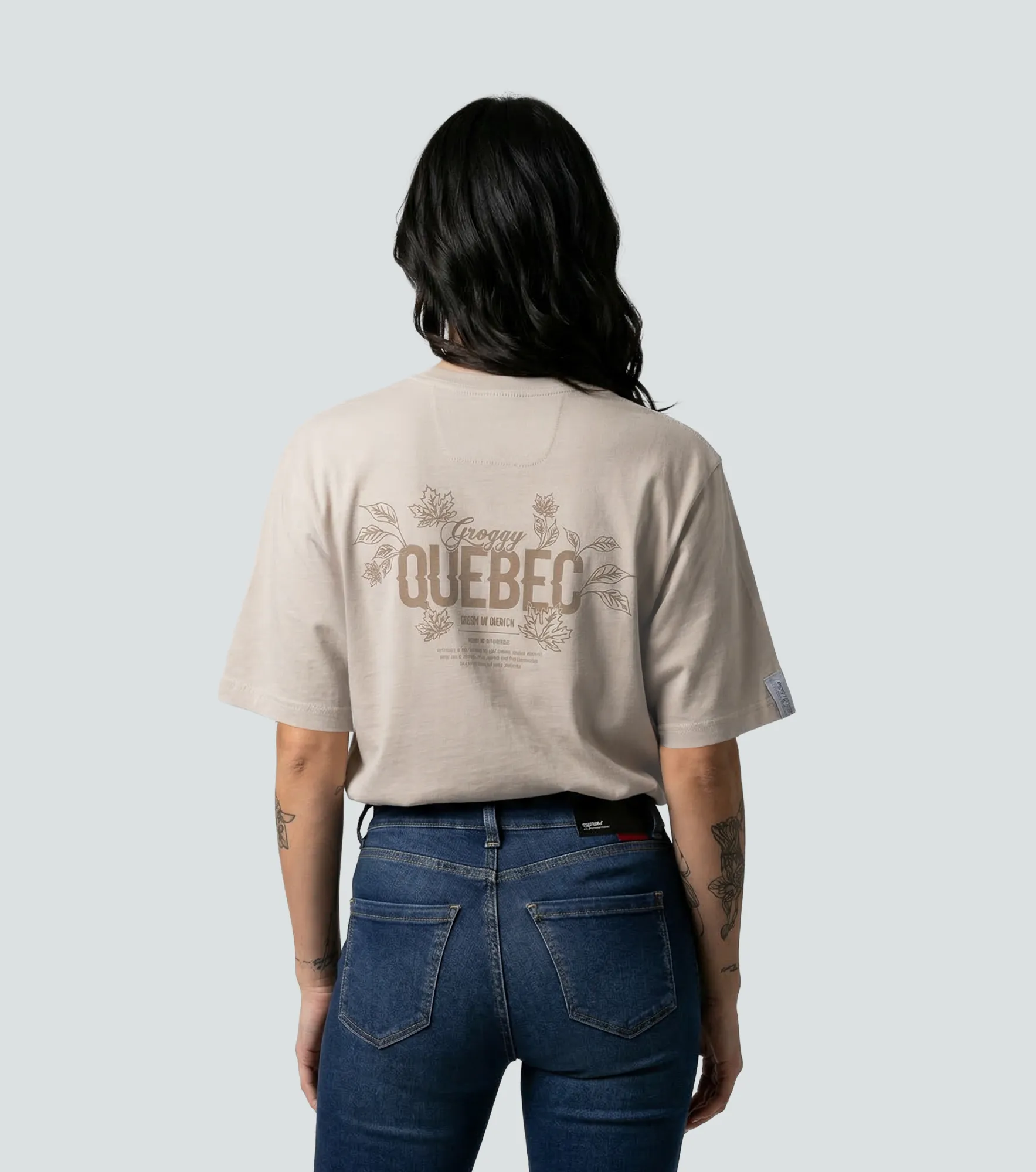 Aimy T Shirt Regular Femenina Groggy 836913 AR