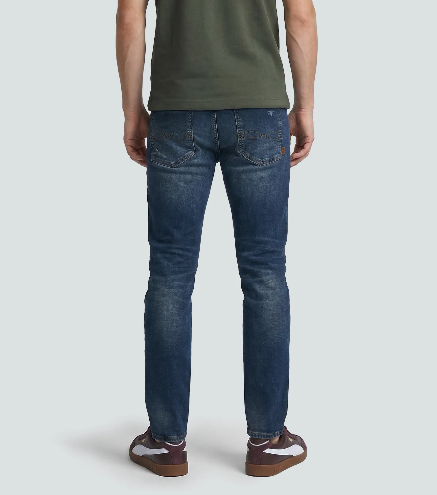 Jean Americanino Tapered Tono Medio 133341 AZ