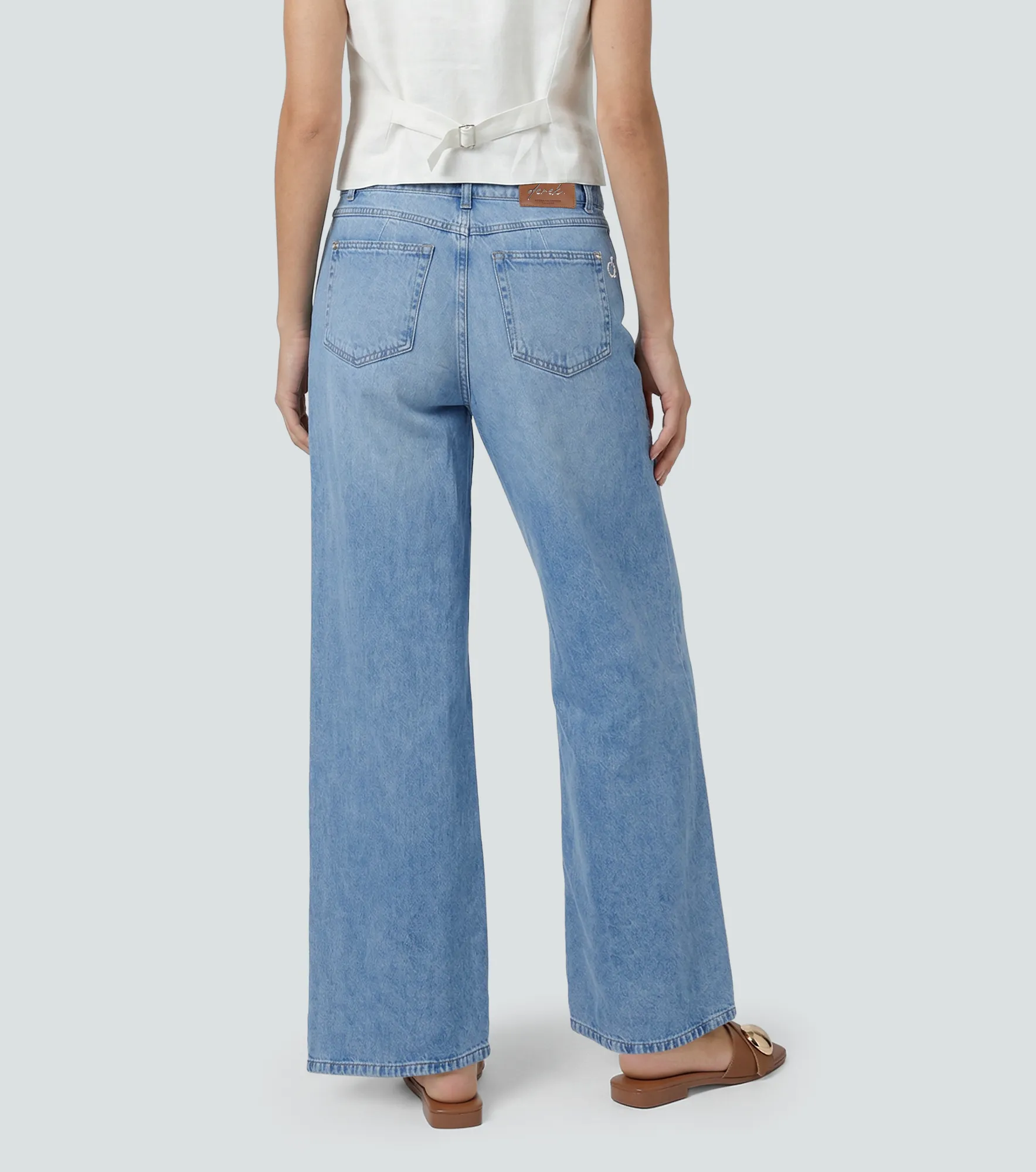 Praga Jean Para Mujer Wide Leg Mariana Derek 836302 AZ