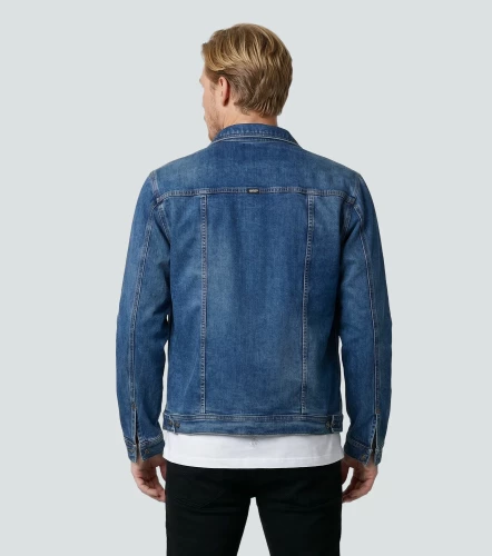 Javi Chaqueta Trucker Tono Medio UnserAZ