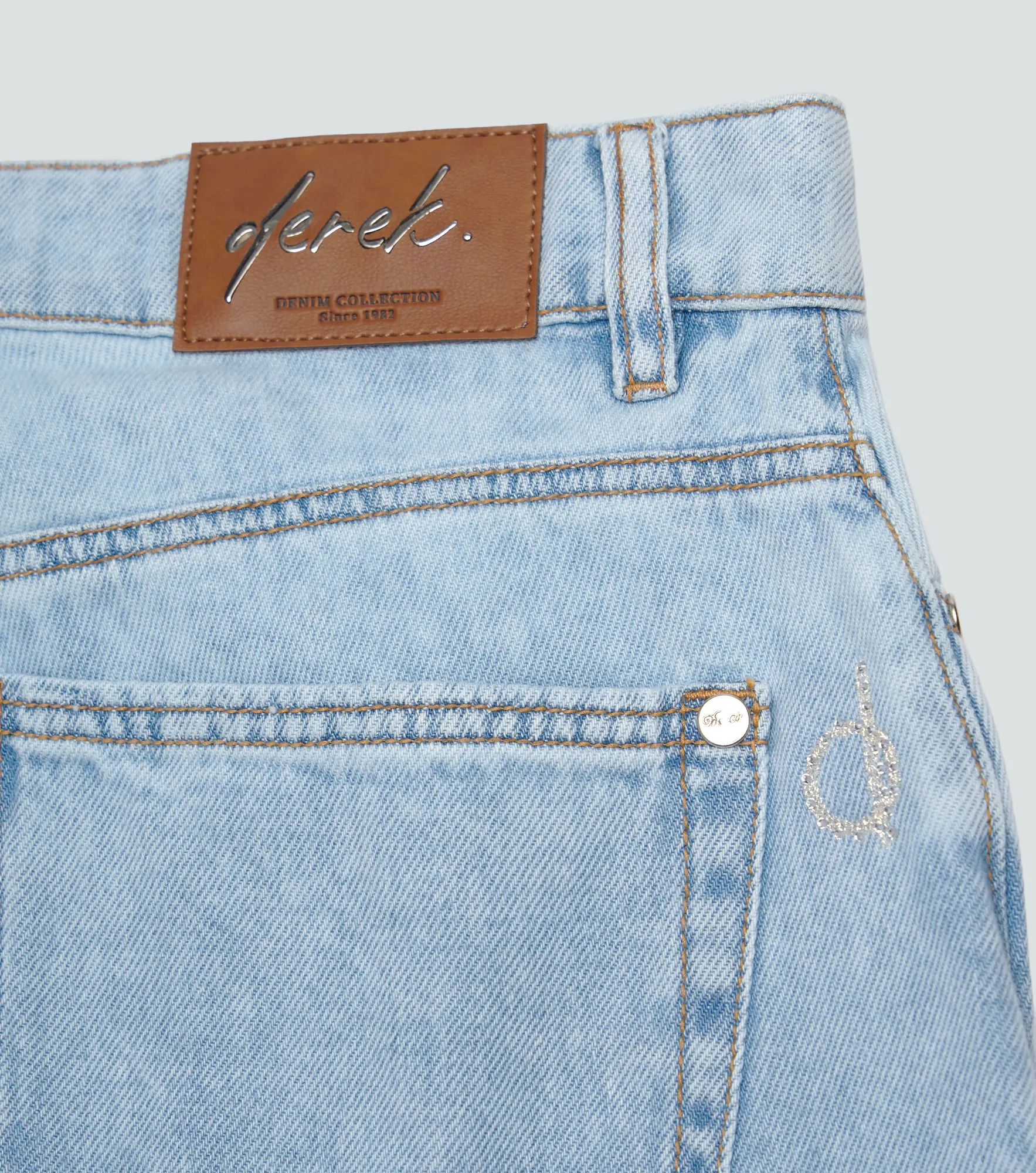 Barcelona Jean Para Mujer Tipo Barrel Lauren Derek 837362 AZ