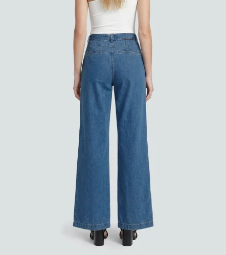 Praga Jean Para Mujer Con Cinturon Carmit DerekAZ