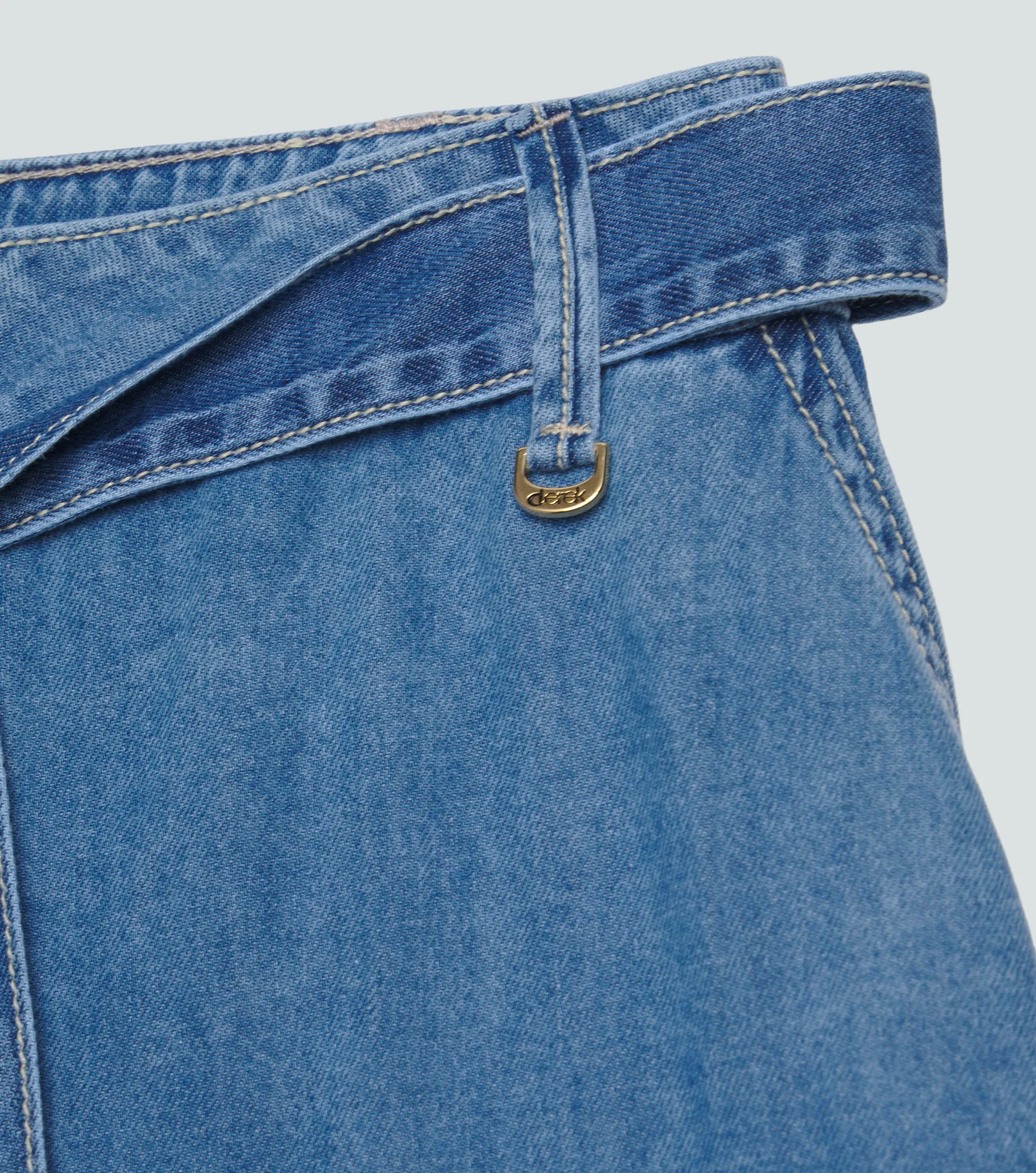 Praga Jean Para Mujer Con Cinturon Carmit Derek 837427 AZ