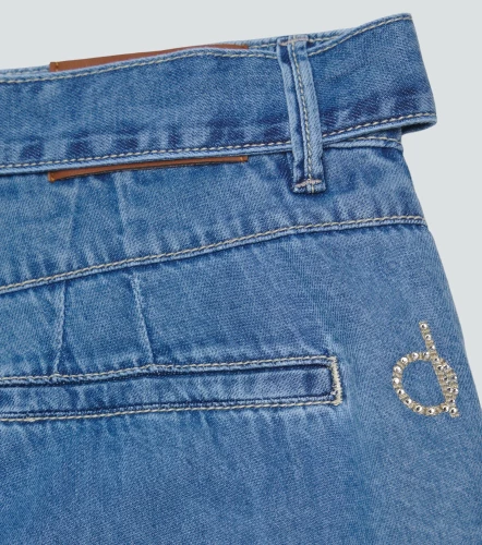 Praga Jean Para Mujer Con Cinturon Carmit DerekAZ