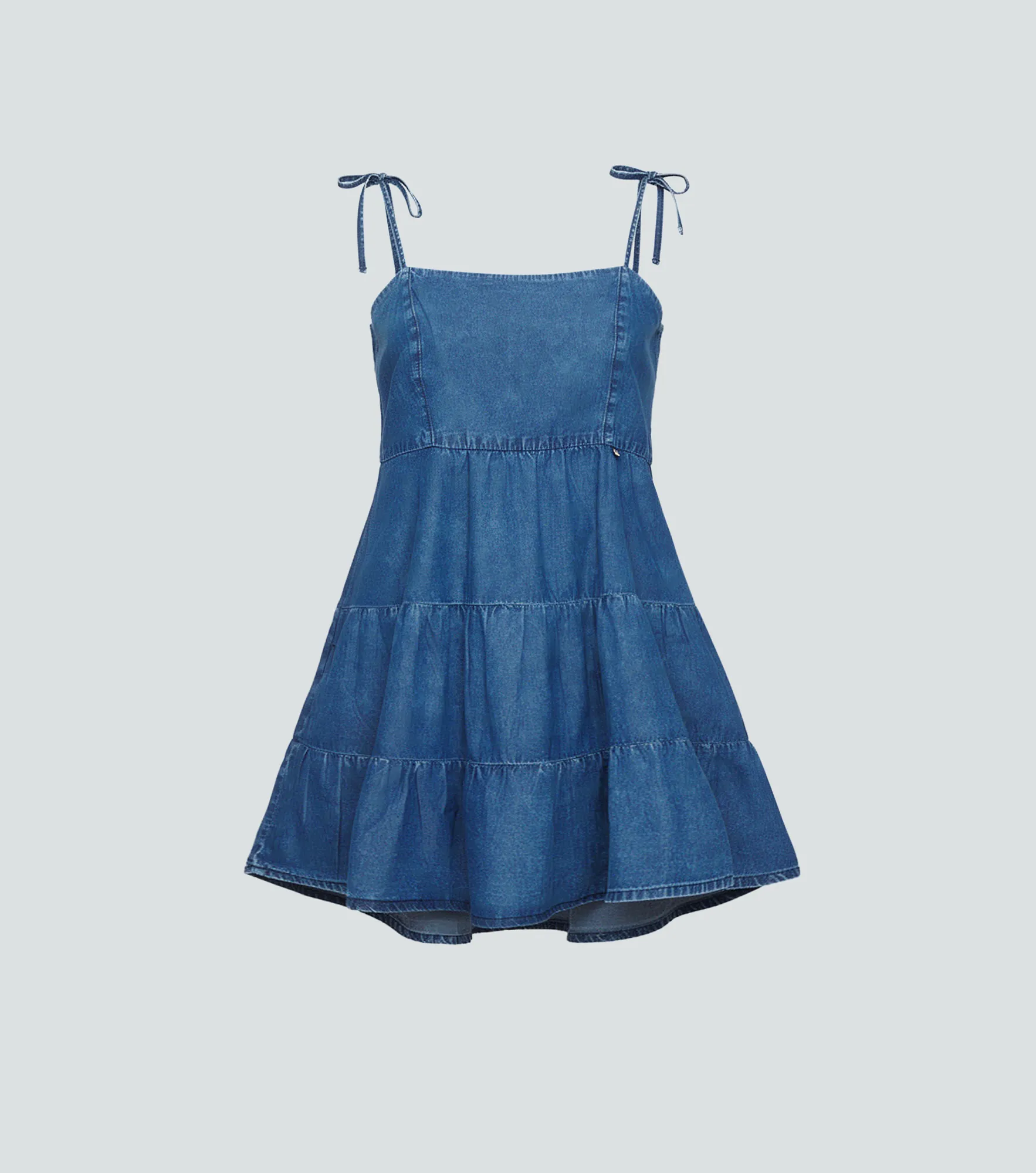 Vestido Para Mujer En Chambray Con Proceso Nicky Derek 837632 AZ
