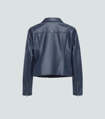 Chaqueta En Indigo Para Mujer Thalia DerekAZ