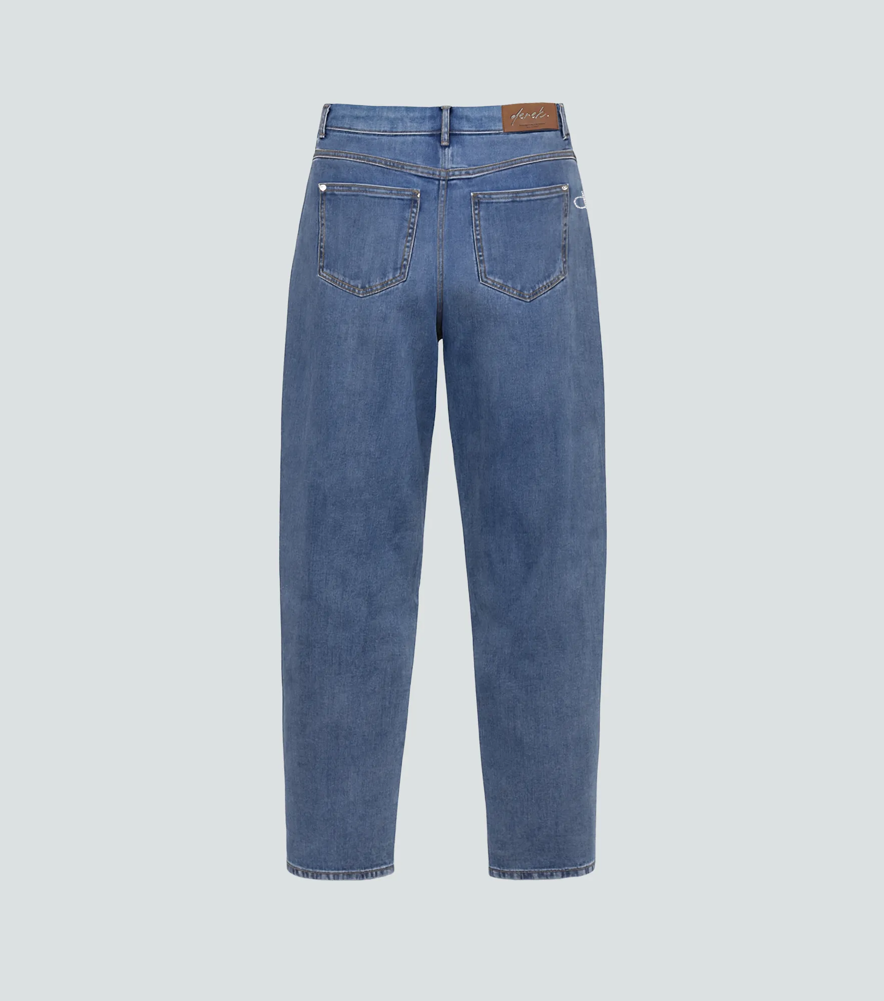 Barcelona Jean Barrel Con Proceso Alicia Derek 837715 AZ