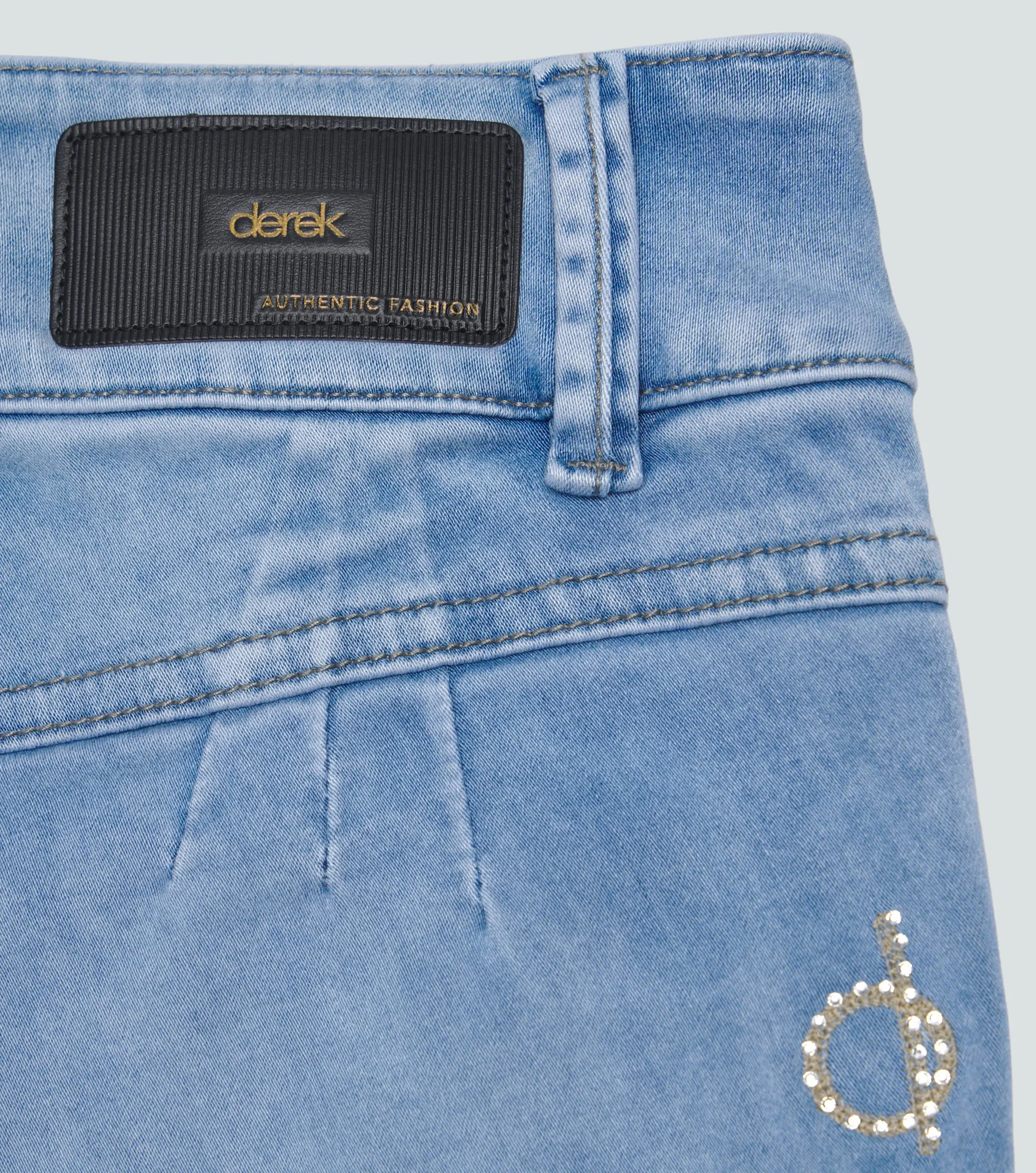 Praga Jean Para Mujer Pull Up Bota Skinny Carmen Derek 837727 AZ