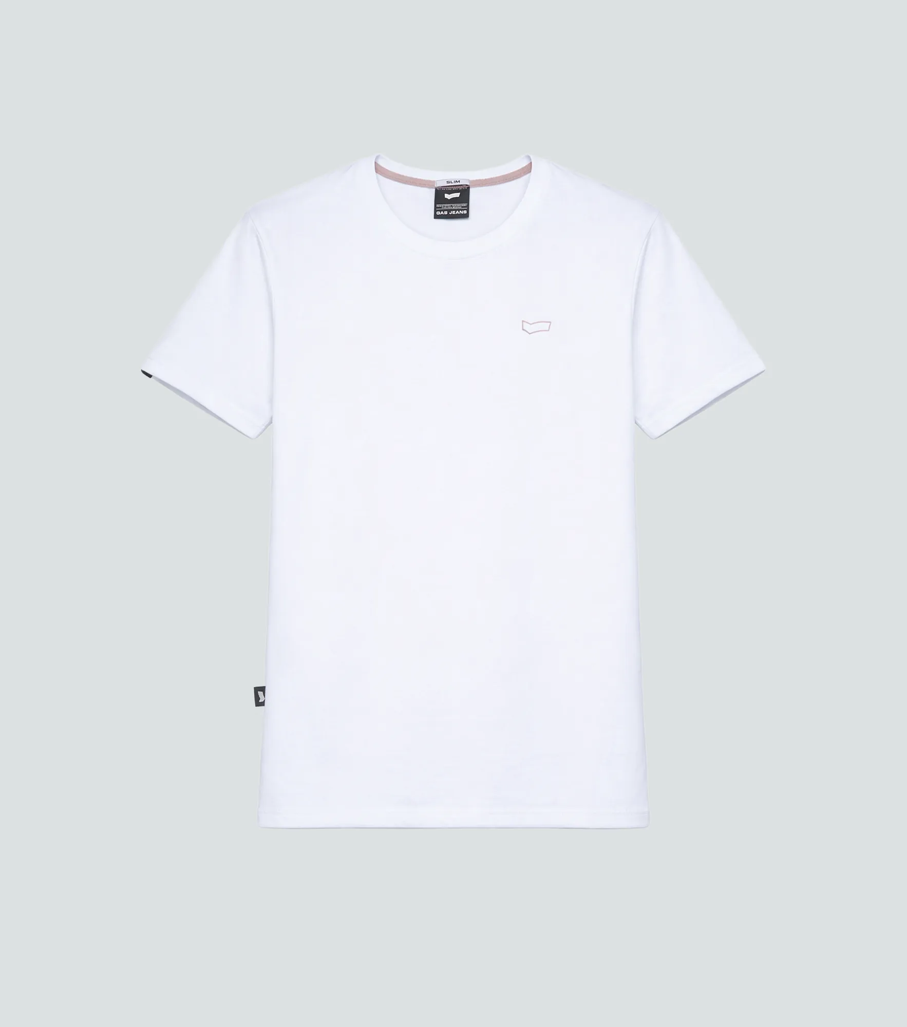 Patch Camiseta Slim Fit Masculina Gas 834699 BL