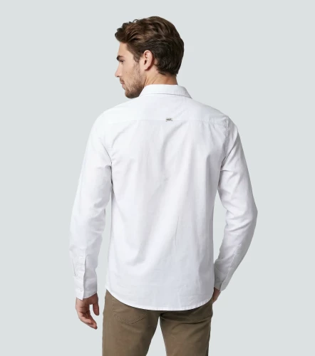 Slim Leonardo Camisa M L Unicolor UnserBL