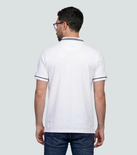 Salvatore Polo Slim Fit Masculina GasBL