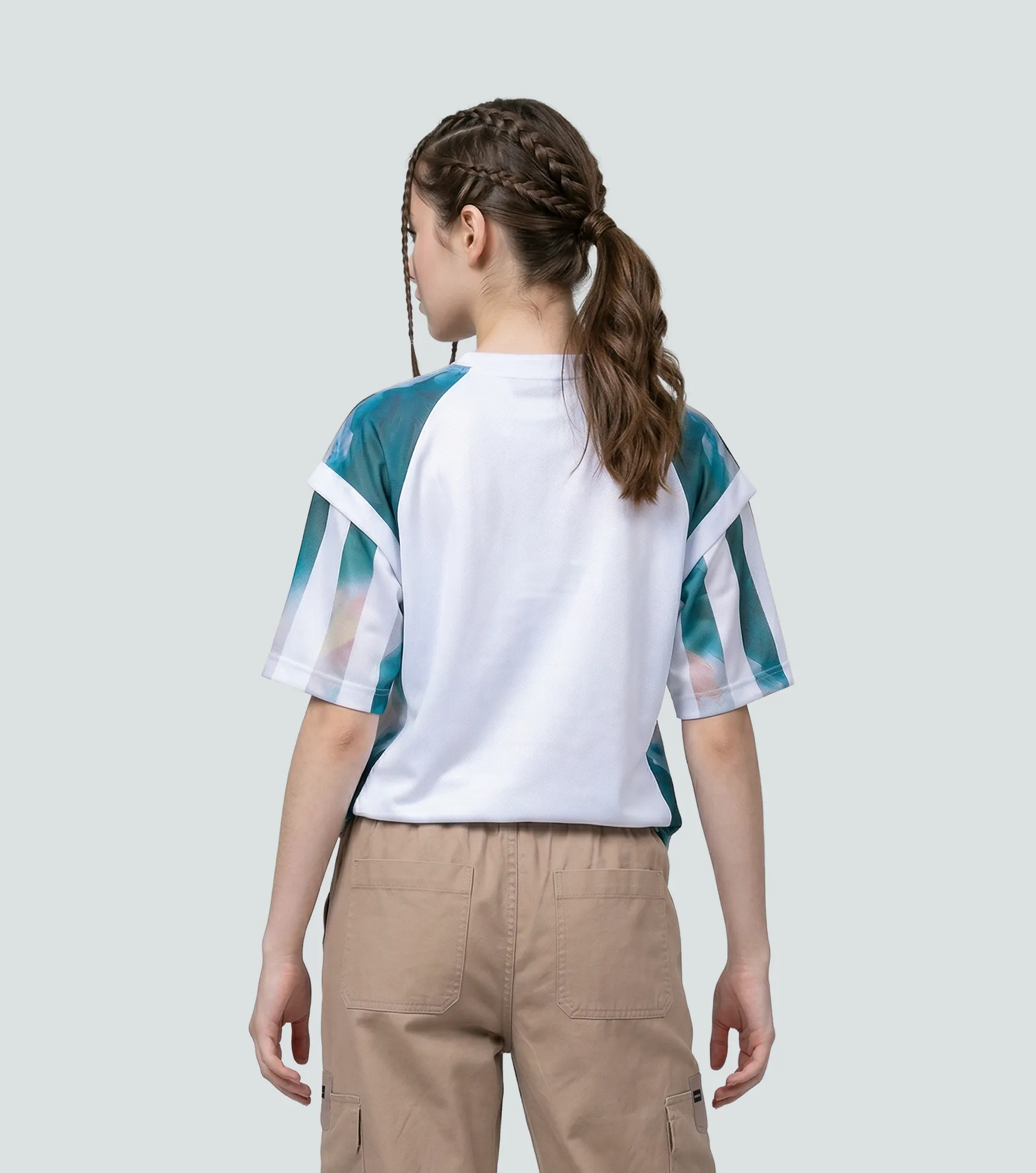 Ava T Shirt Oversize Con Estampado Typer 837565 BL