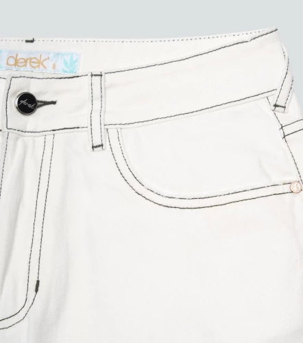 Jean Para Mujer Bloom Con Costuras En ContrasteBH