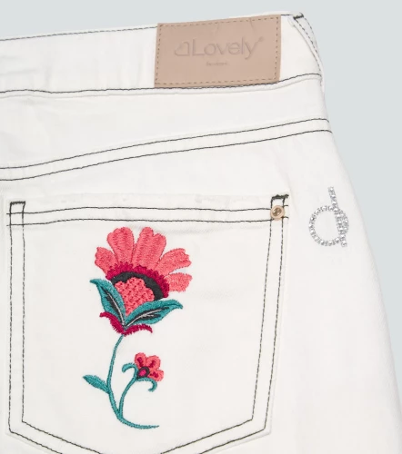 Jean Para Mujer Bloom Con Costuras En ContrasteBH