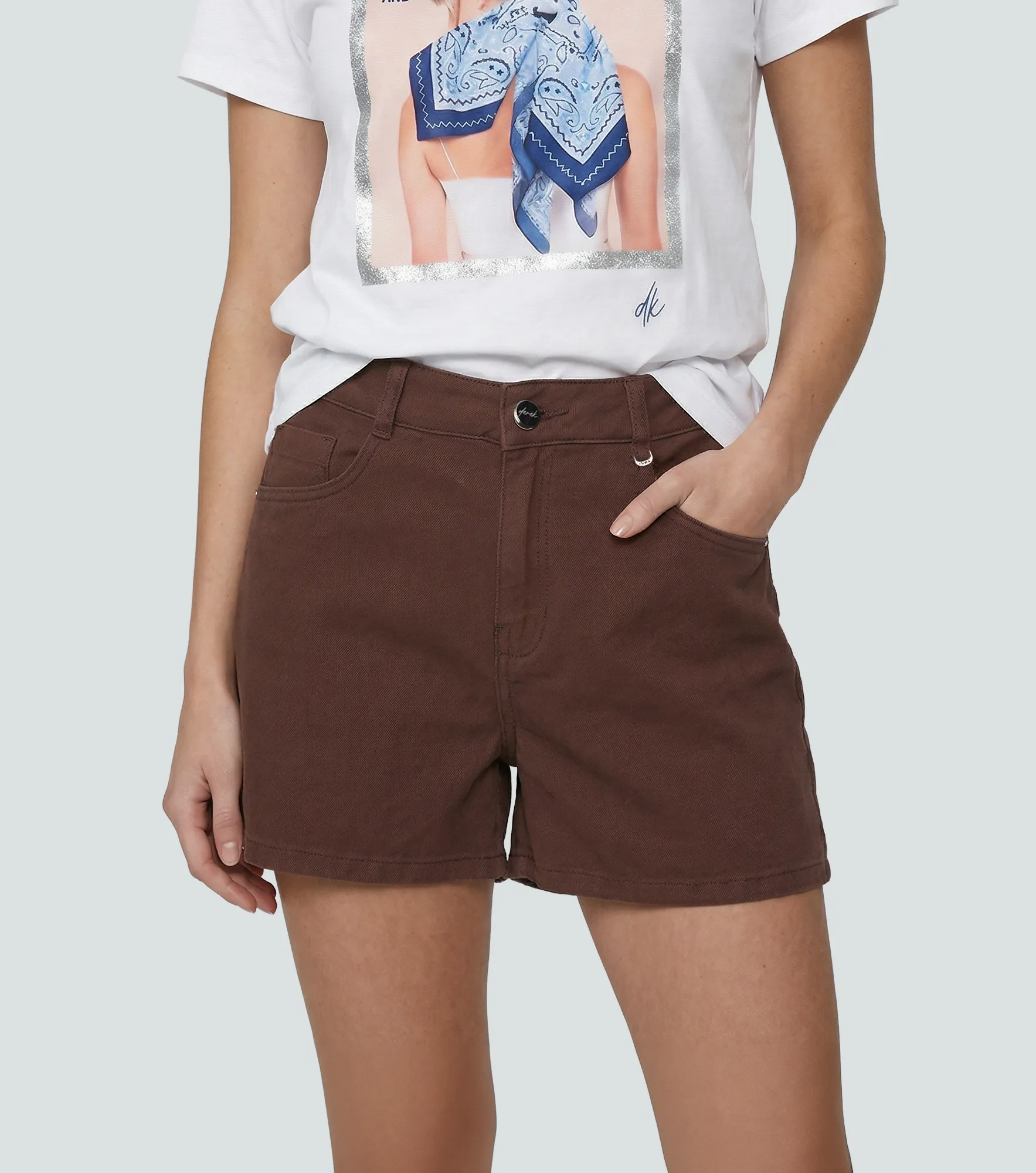 Short En Indigo Para Mujer Tatiana DerekCF