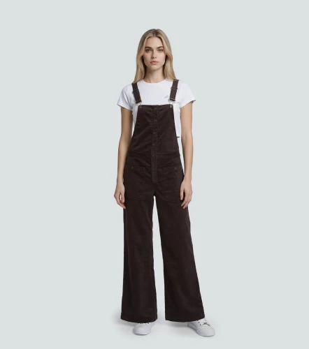 Overol Pantalon Para Mujer Unicolor Nicole DerekCF
