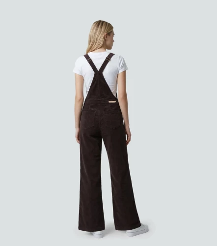 Overol Pantalon Para Mujer Unicolor Nicole DerekCF