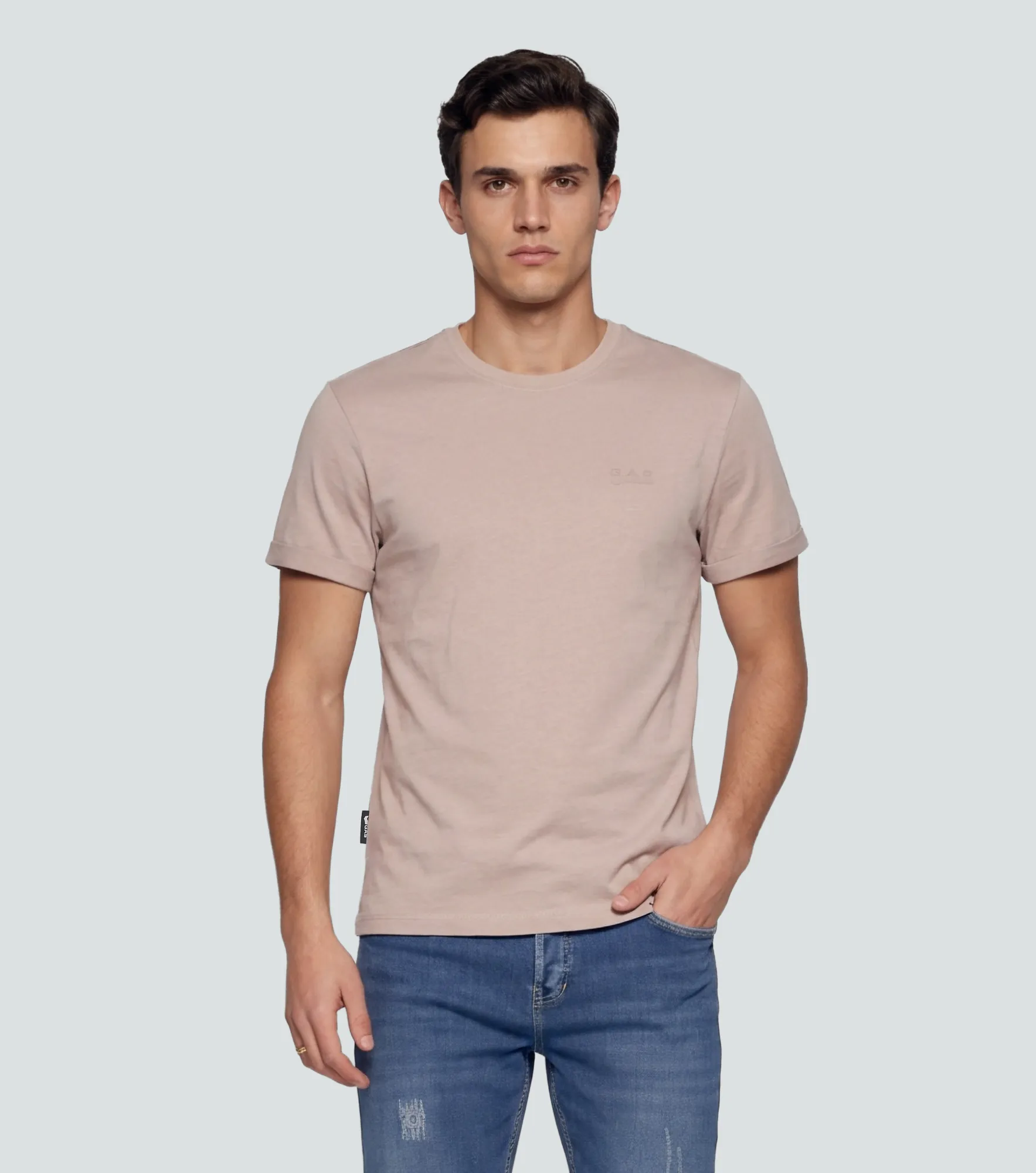 Rocco T Shirt Slim Fit Masculina Gas 836863 CM