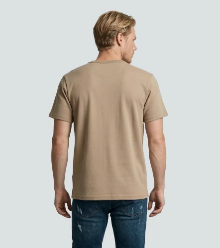 Comfort Jaime Camiseta Unicolor Estampado Con Detalle UnserKQ