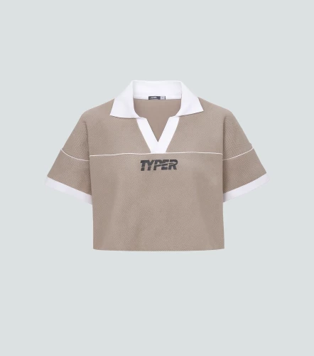 Aria Blusa Relaxed Con Sesgo En Contrastes TyperKQ