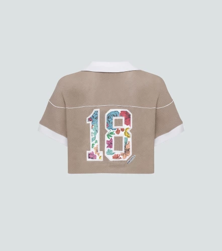 Aria Blusa Relaxed Con Sesgo En Contrastes TyperKQ