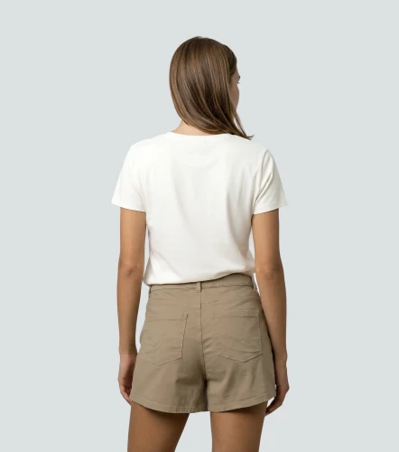 Iris Blusa Cuello V Con Bordado En Delantero UnserCR