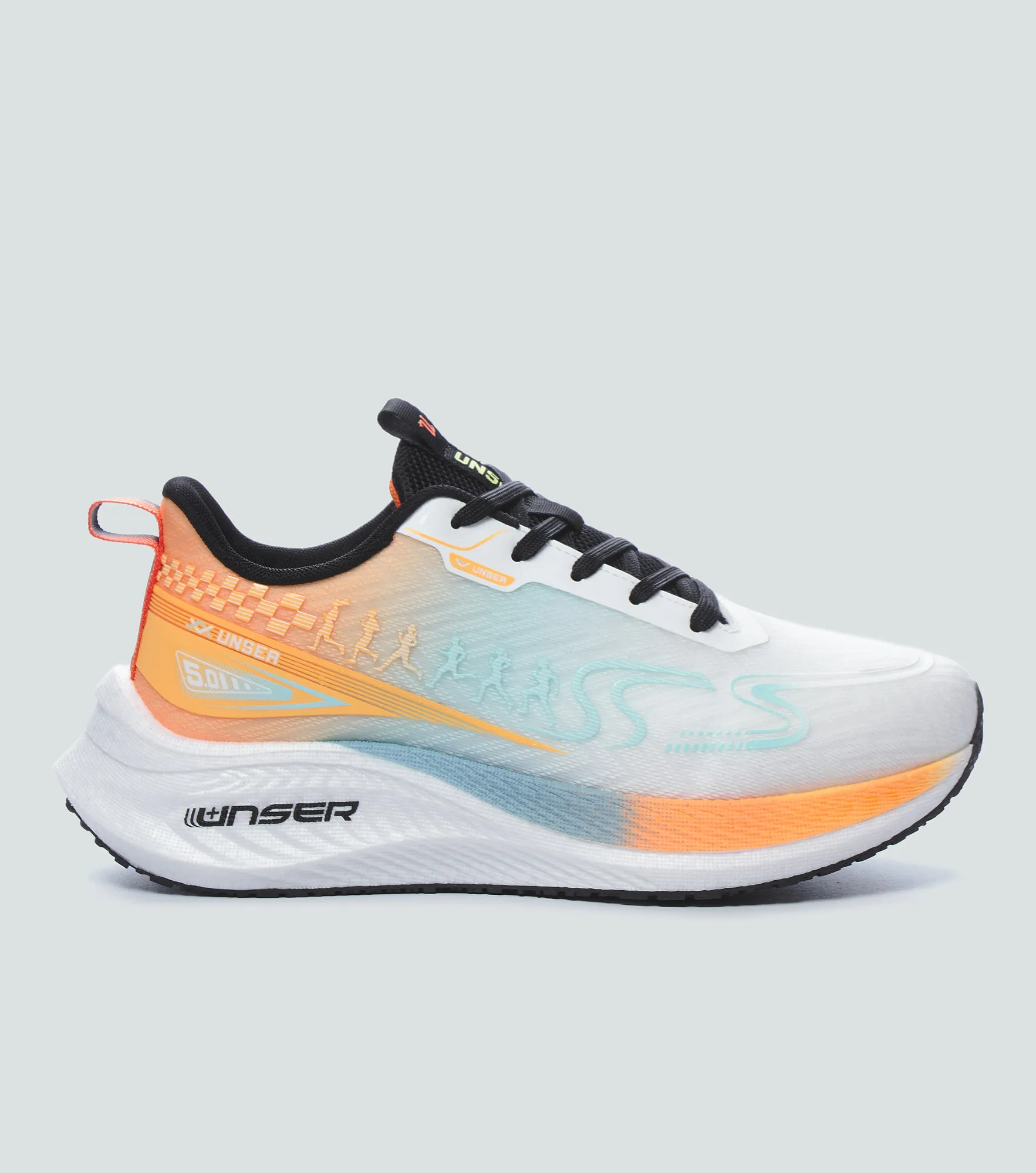 Tenis Deportivo Para Hombre Con Suela En Degrade Unser 837239 NJ