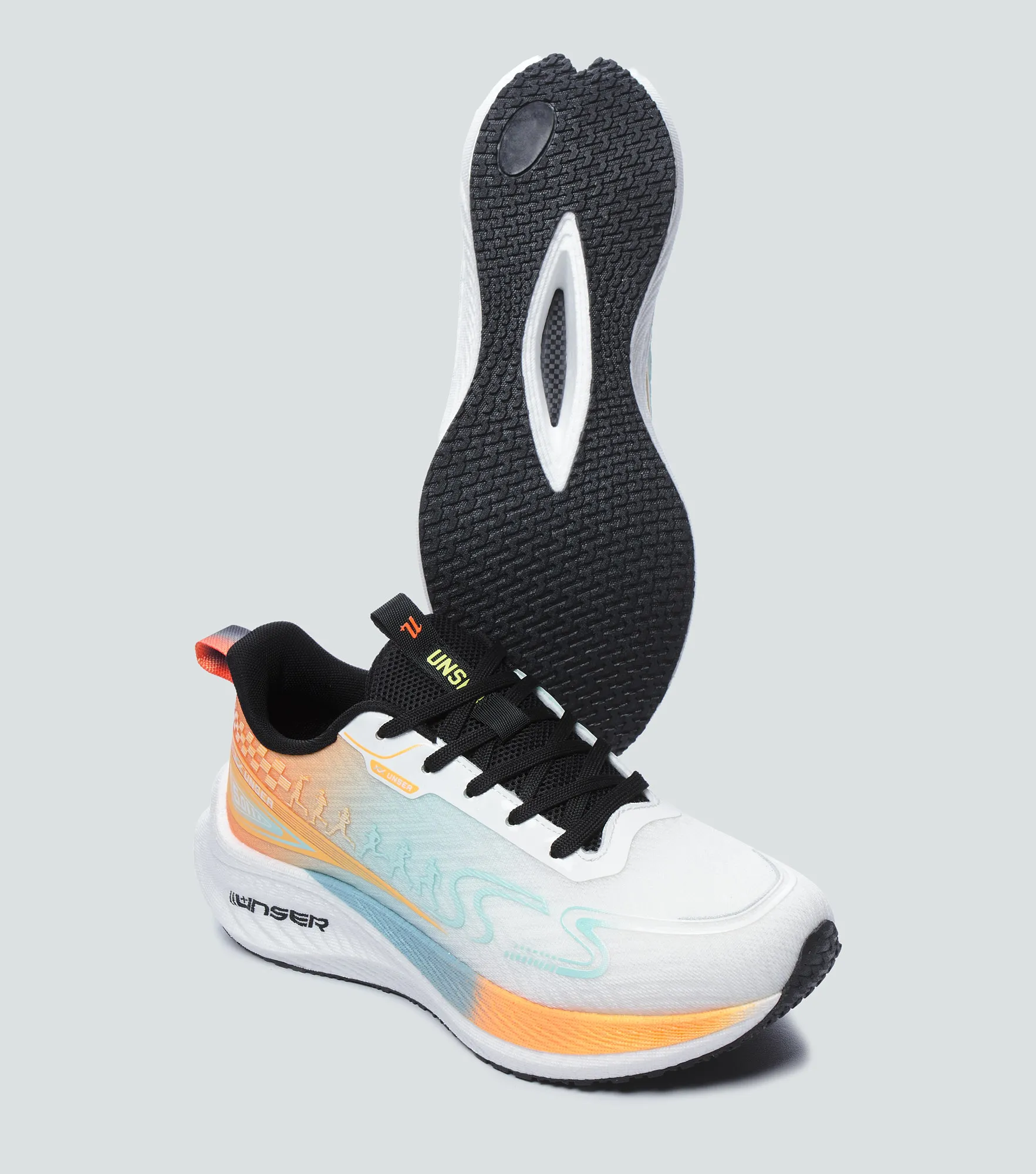 Tenis Deportivo Para Hombre Con Suela En Degrade Unser 837239 NJ