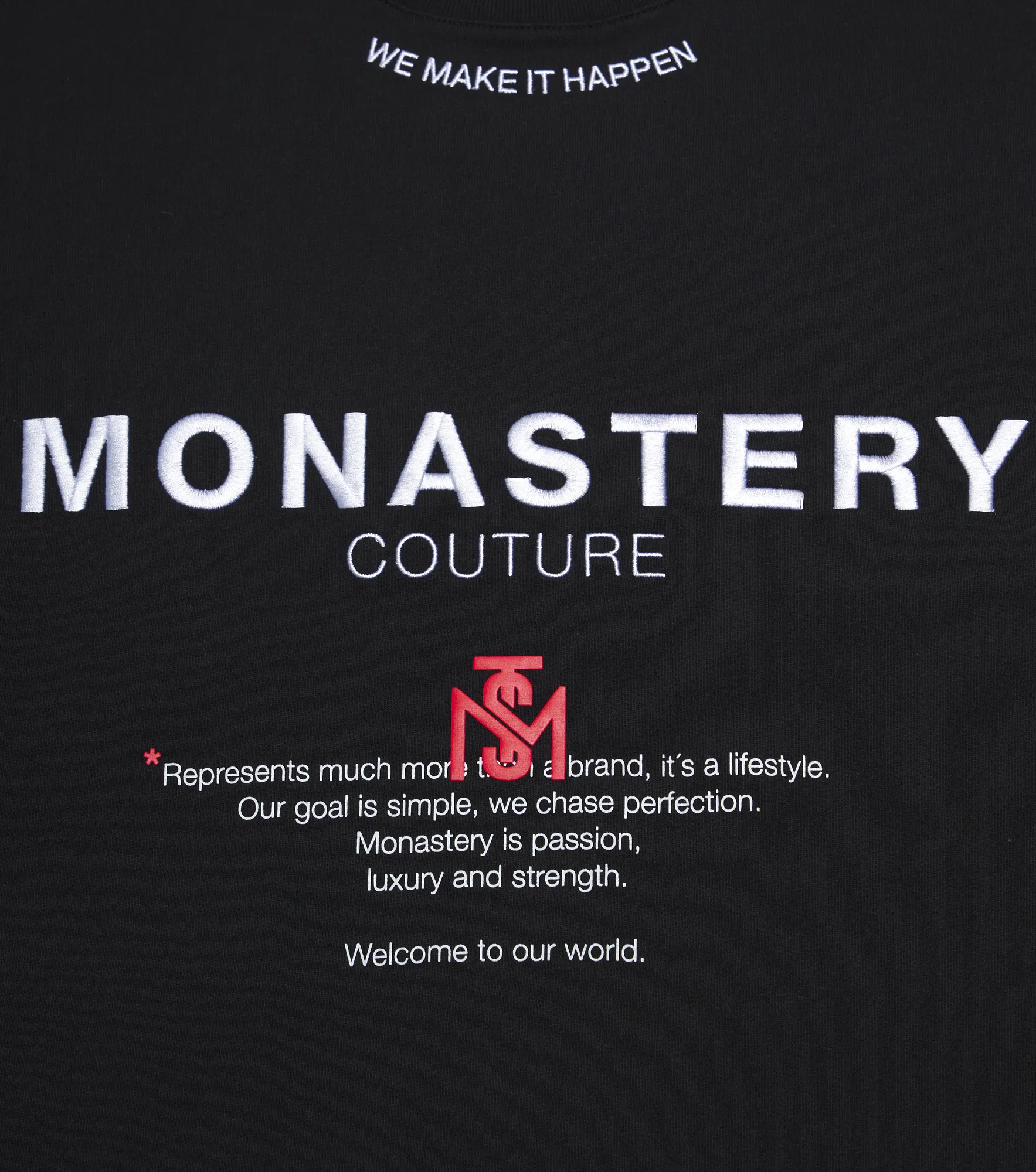 Camiseta Monastery Terrimont T Shirt Oversized Men 133222 NG