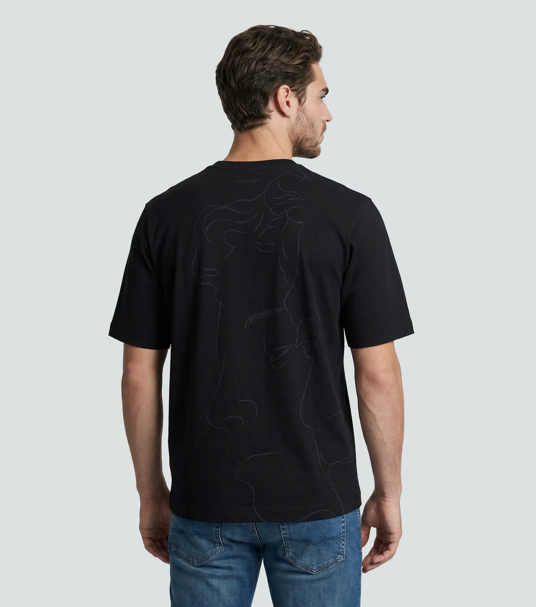 Camiseta Monastery Tersia T Shirt Oversized Men 133223 NG