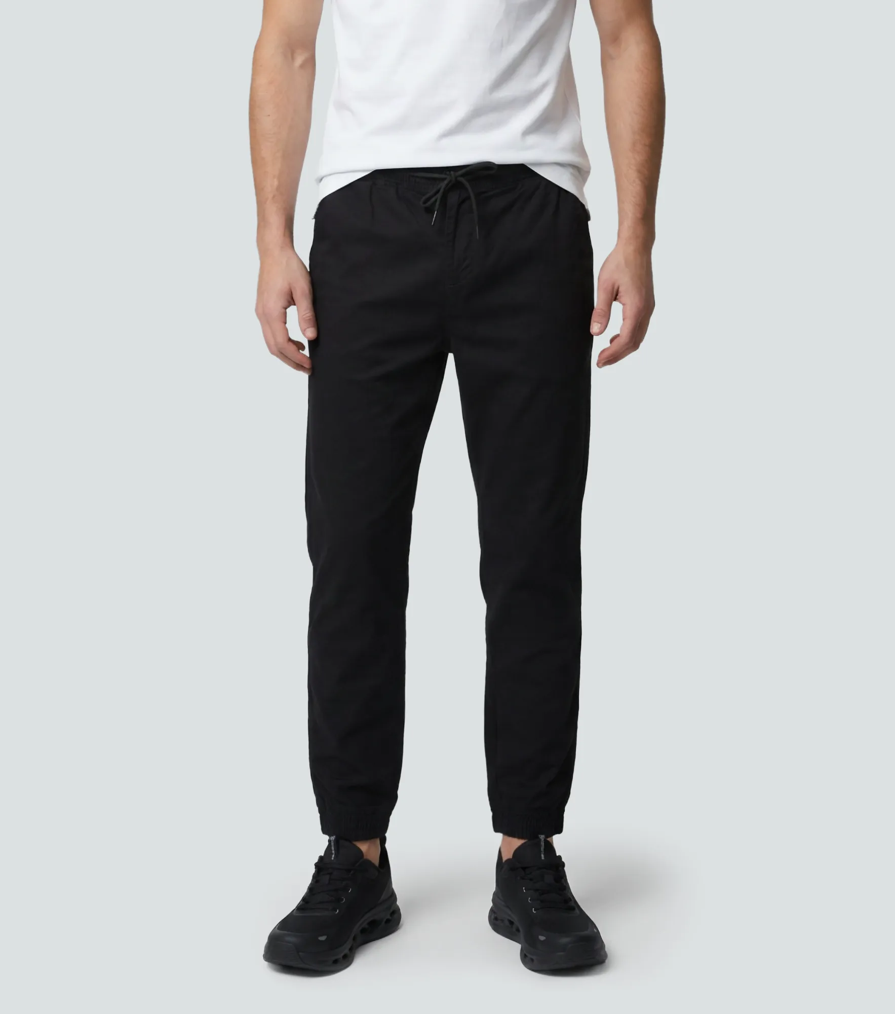 Miguel Jogger Unicolor Con Detalles Unser 836260 NG