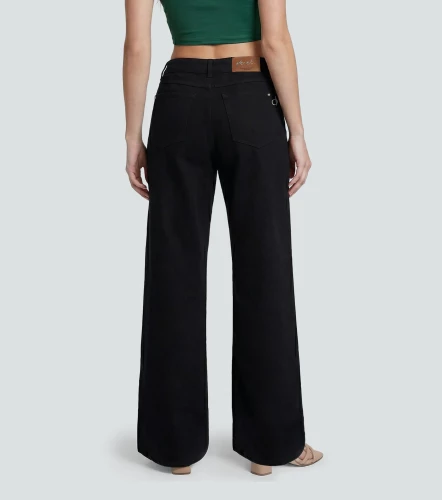 Praga Jean Para Mujer Wide Leg Rosalinda DerekNG