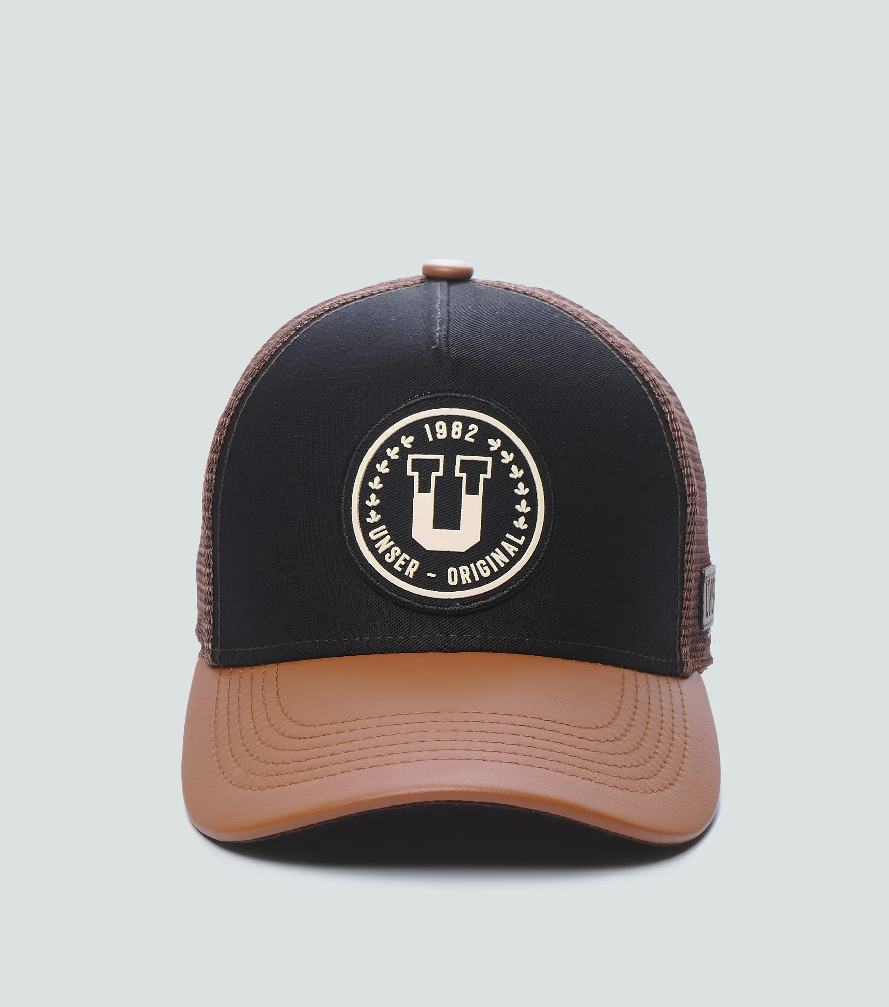 Mark Gorra Con Visera En Cuero Y Bordado Unser 837808 NG