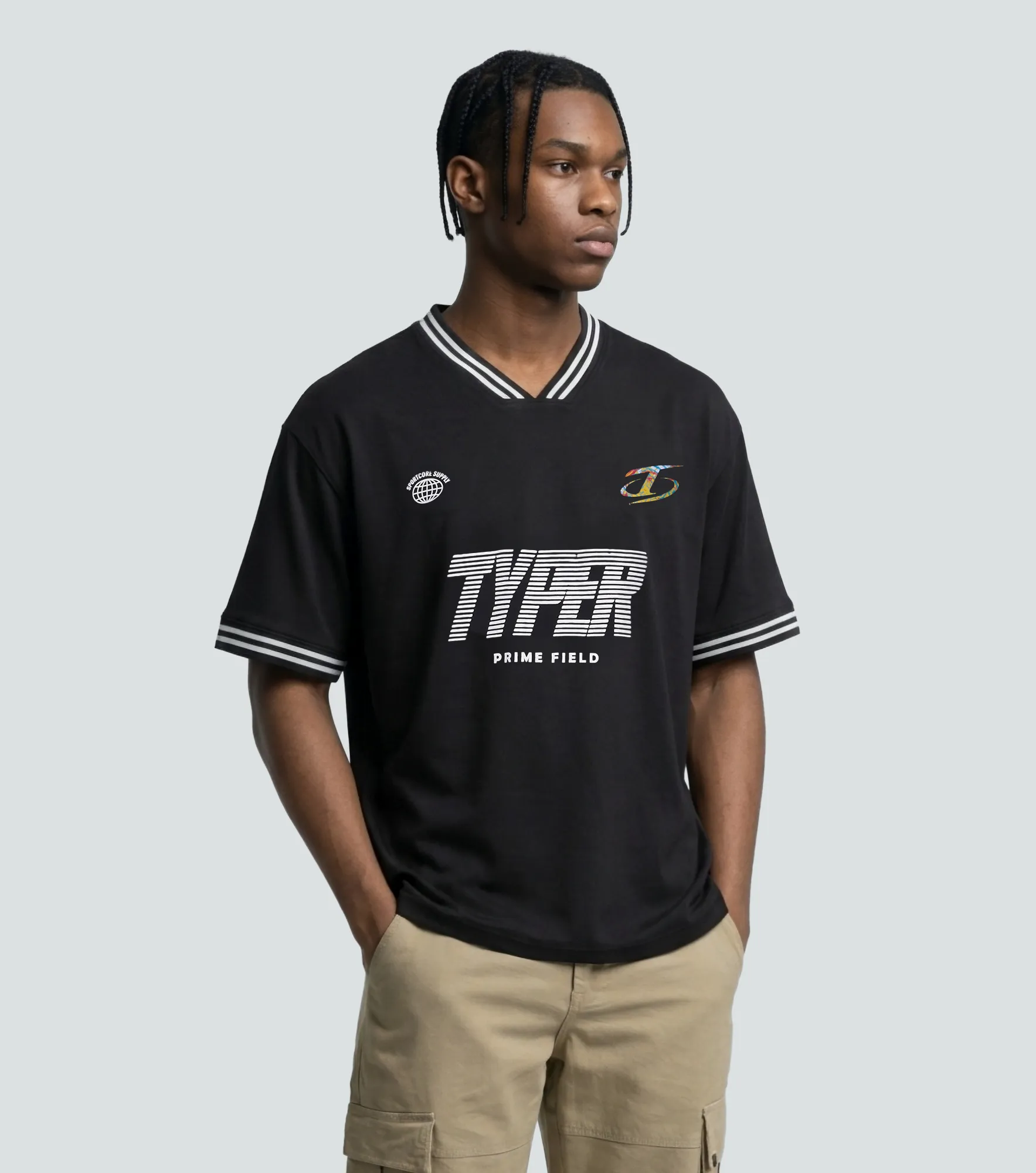 Owen T Shirt Boxy Con Estampado Typer 838035 NG