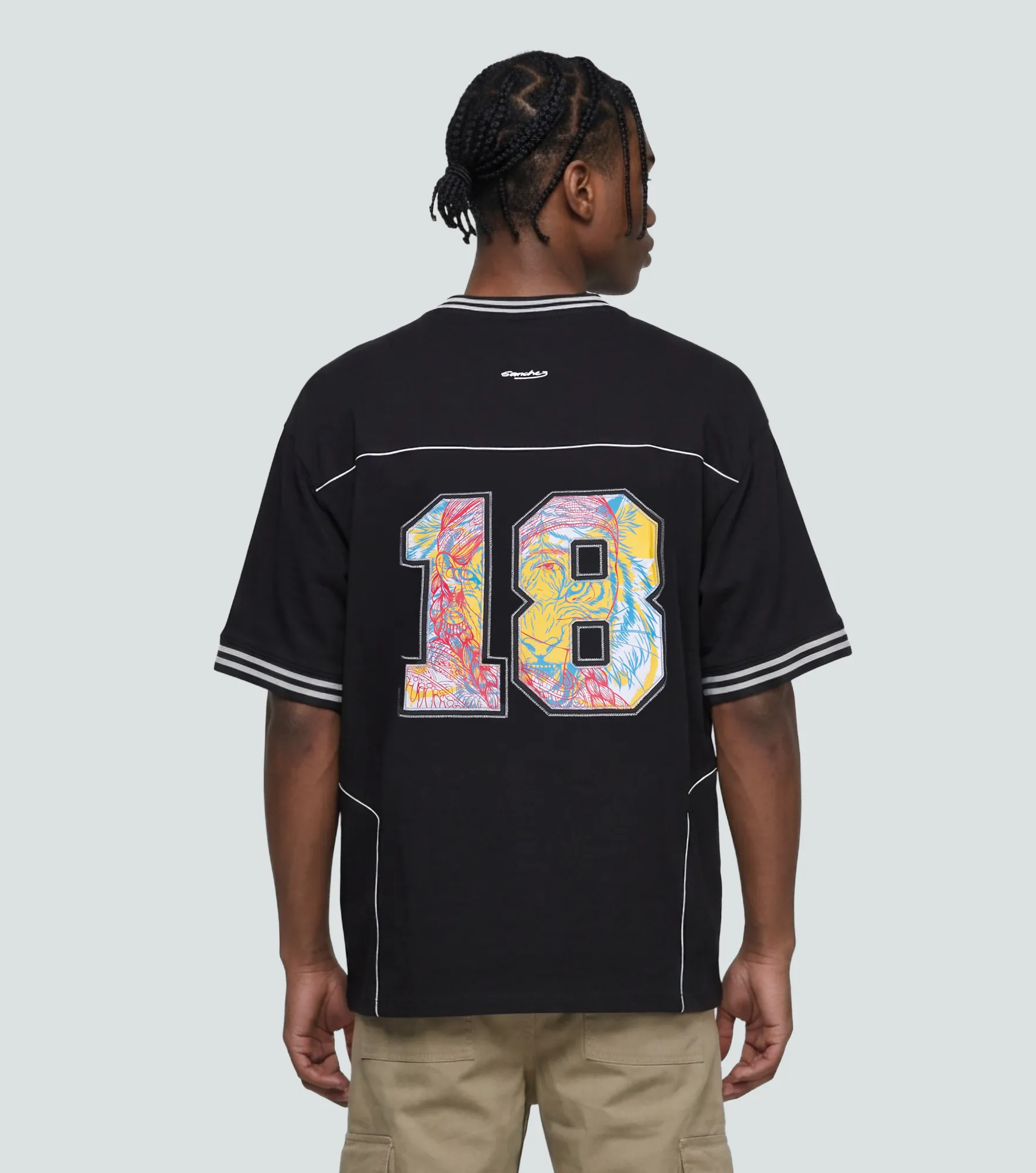 Owen T Shirt Boxy Con Estampado Typer 838035 NG