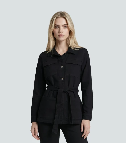 Chaqueta En Indigo Para Mujer Catalina DerekNG