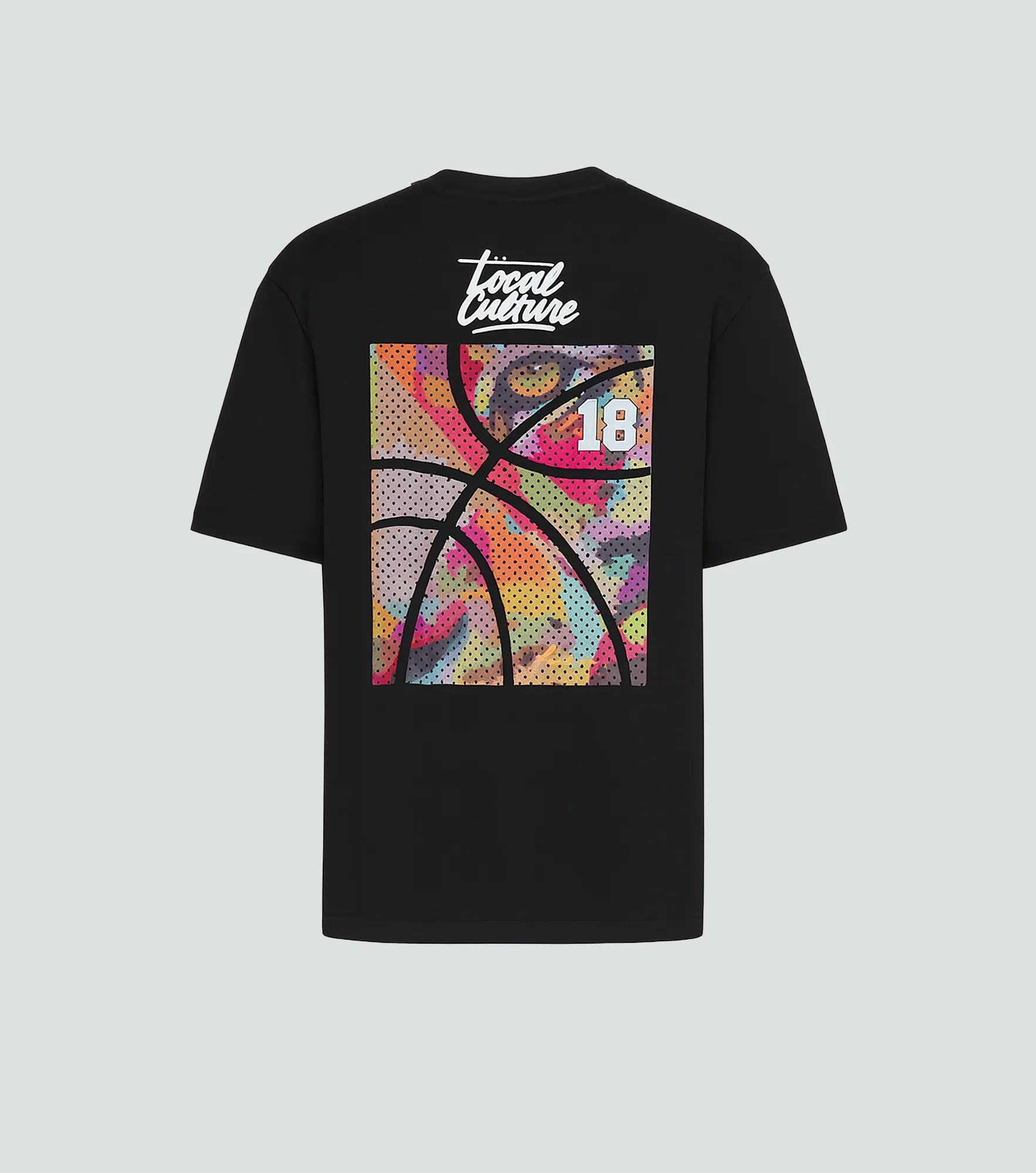 Logan T Shirt Oversize Con Estampado Typer 838502 NG