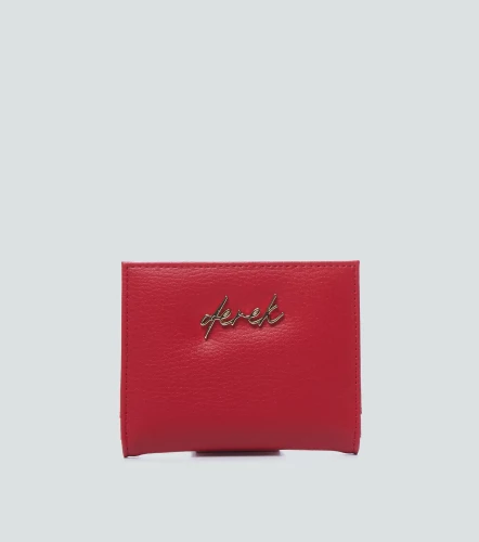 Billetera Tipo Tarjetero Para Mujer Unicolor DerekRJ