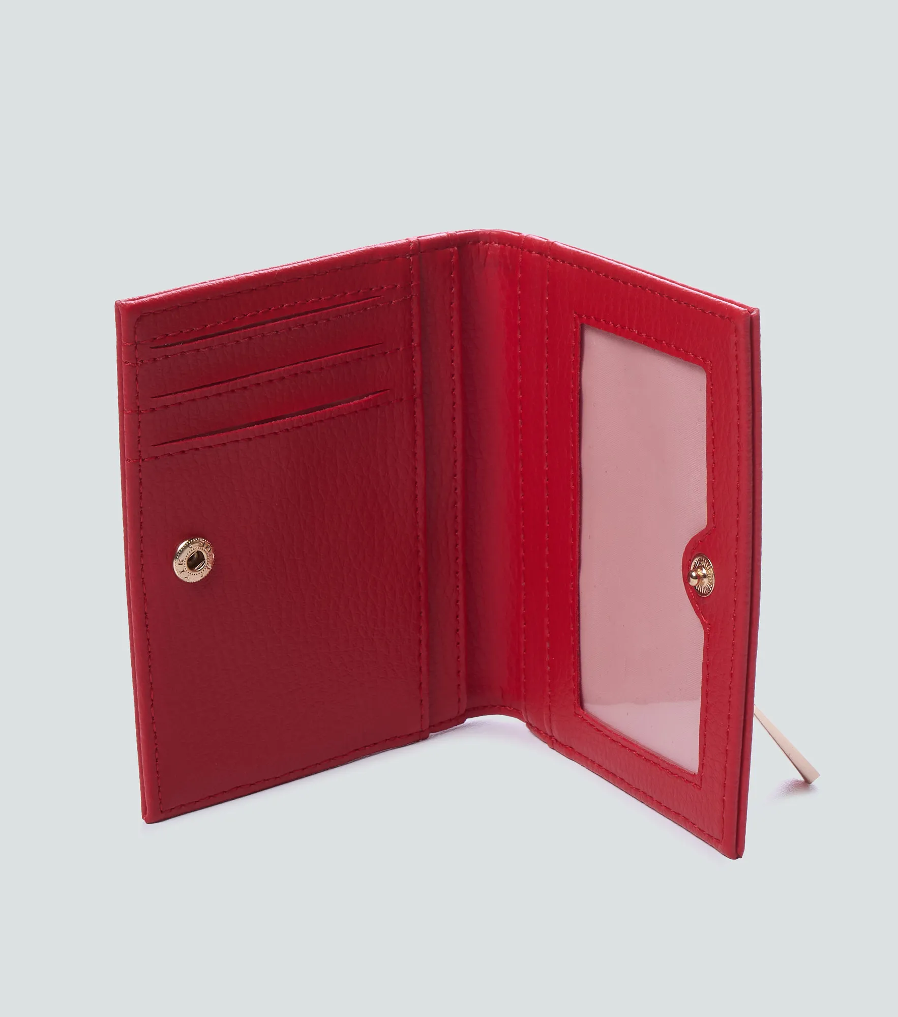 Billetera Tipo Tarjetero Para Mujer Unicolor Derek 838163 RJ