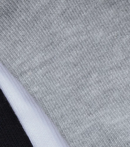 Brenda Tripack Medias Unicolor Con Texto UnserCU