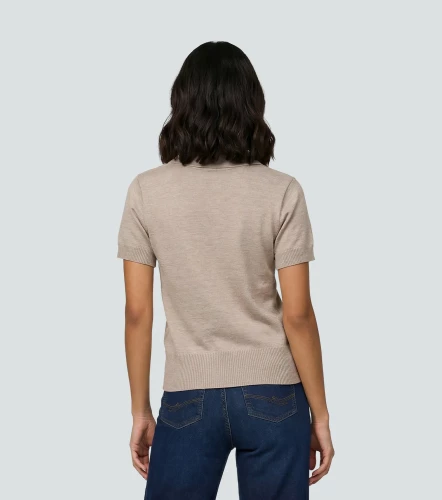 Abby Blusa Tejida Con Cuello UnserCM