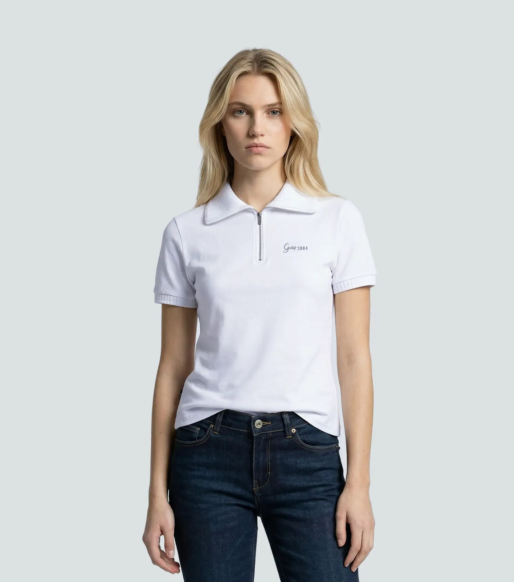 Acqua Blusa Slim Fit Femenina GasBL