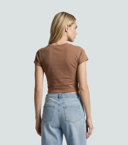 Blusa Para Mujer Manga Corta Unicolor Matilda DerekCF