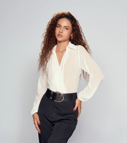 Blusa Para Mujer Raquel Tipo Body Con Drapeado DerekAR