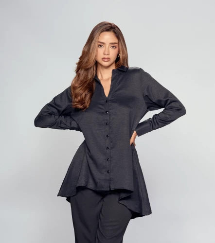 Bluson Camisero Dana Con Decorado En Bajante DerekNG