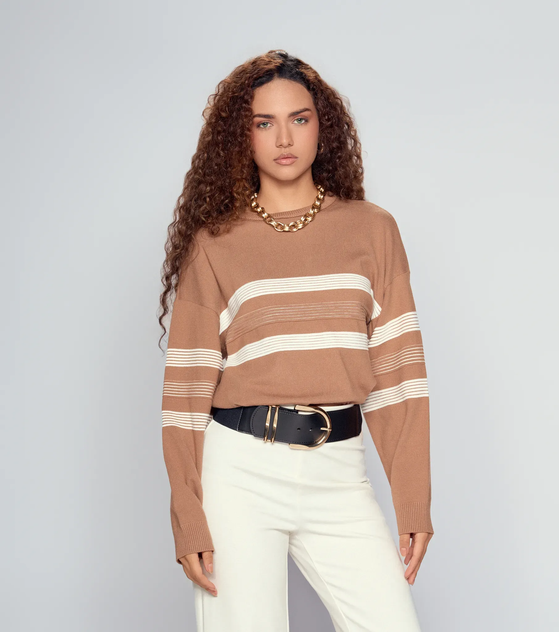 Buzo Para Mujer Tejido Combinado Tyla DerekCF