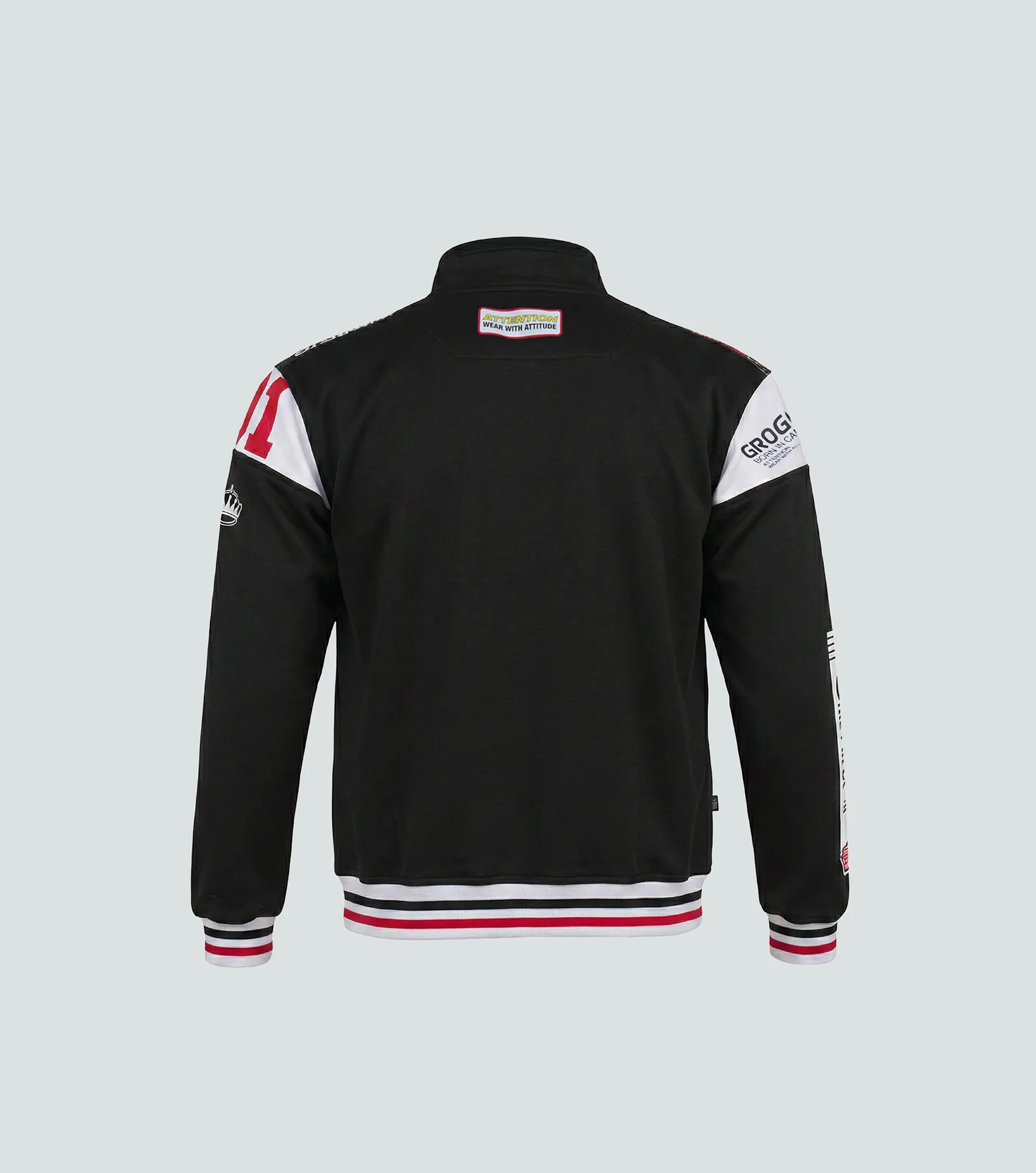 Ero Buzo De Cremallera Masculino Groggy 832282 NG