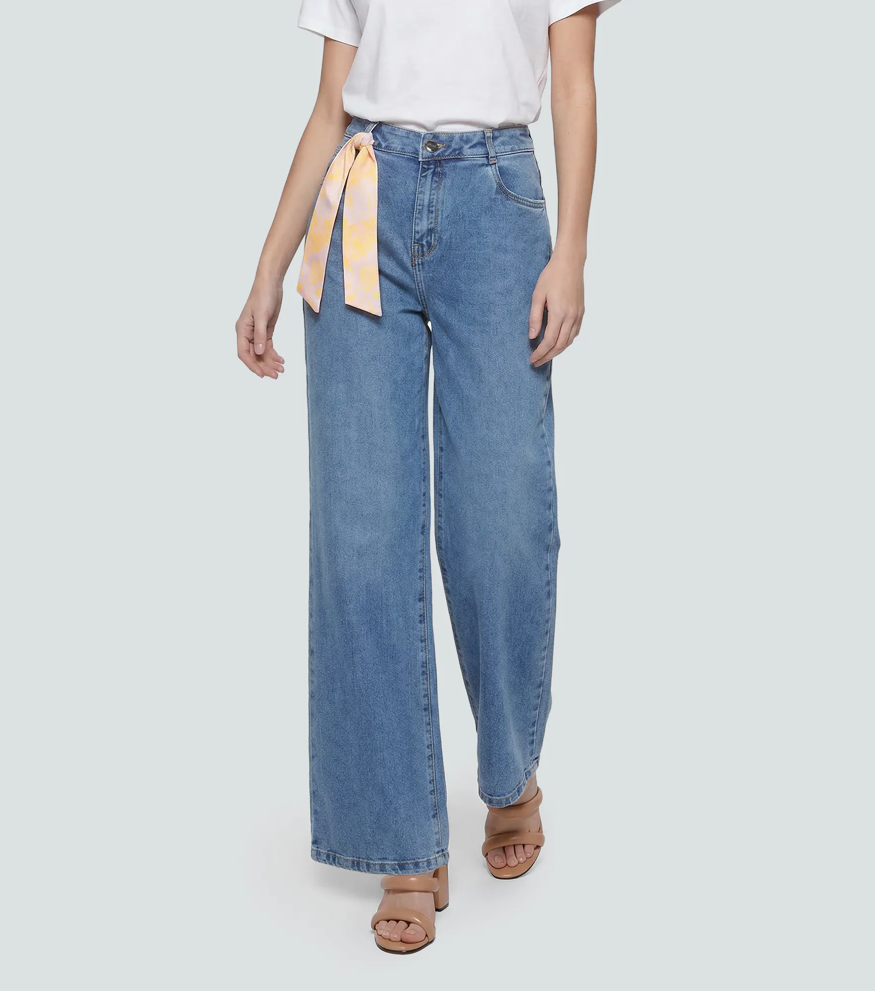 Jean Para Mujer Bota Recta Con Proceso Praga Romina Derek 833743 AZ